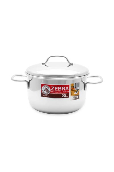 ZEBRA THAILAND Zebra Paslanmaz Çelik Tencere 20 cm Extreme Infinity, 3,5 Litr...