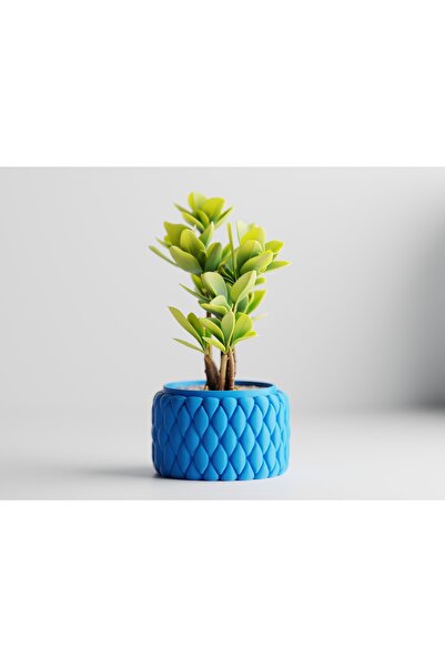 LayerCrew Ghiveci decorativ Tilani 10.5 cm 6.1 cm 10.5 cm Cyan