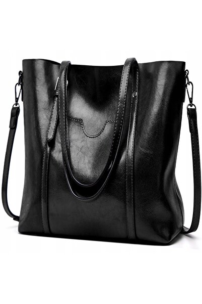 Other Geantă de damă din piele, urbană, CAPACITY mix31_black