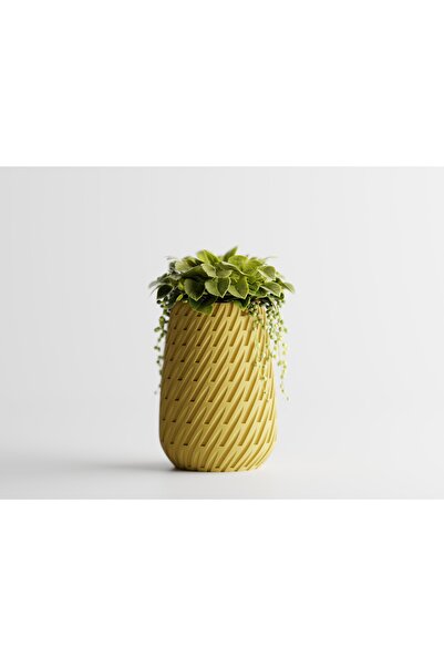 LayerCrew Vază decorativă Thyren 8 cm 5.7 cm 5.7 cm Yellow