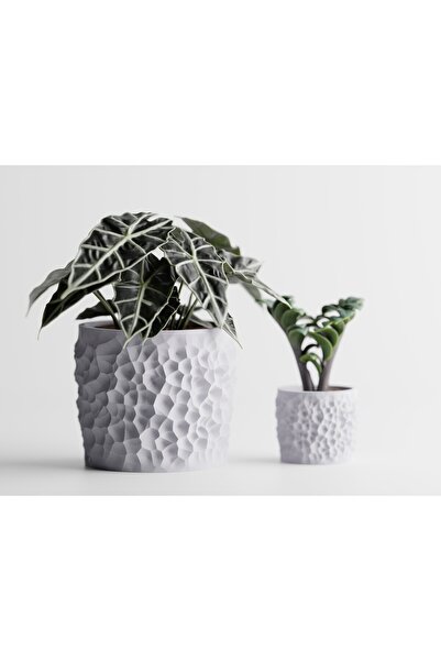 LayerCrew Ghiveci decorativ Cratera 6.1 cm 7 cm 7.1 cm Marble