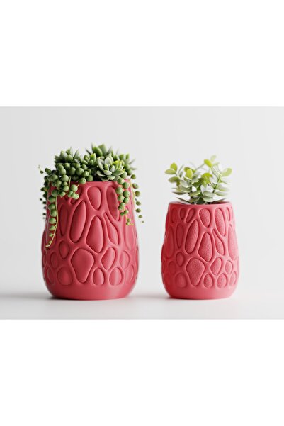LayerCrew Ghiveci decorativ Organica 9.4 cm 7.9 cm 8 cm Pink