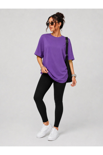 Mügerella EST.2026 100% Cotton Oversize Fit Crew Neck T-Shirt / T-Shirt and M...