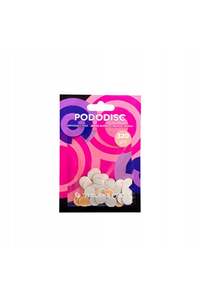 STALEKS PODODISC PRO XS, suprapuneri abrazive cu granulație 320, 50 bucăți