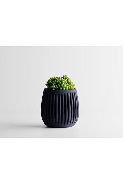 LayerCrew Ghiveci decorativ Columna 10 cm 10.2 cm 10.2 cm Dark Blue
