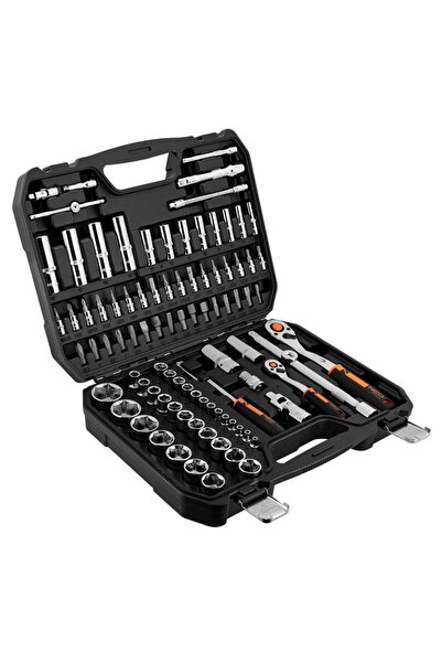 NEO SET CHEI IMPECĂTOARE 1/4'' 1/2'' 94 PIESE - T N10-062