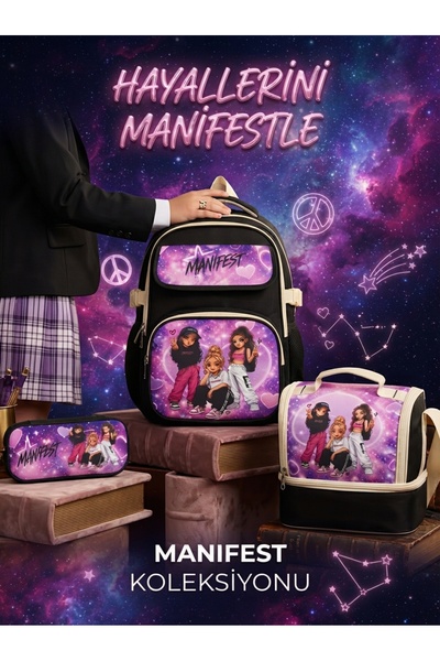 Shopiolog Set ortopedic pentru fete, școală primară, 3 piese, suport pentru c...