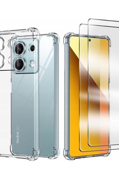 Other Husă antișoc pentru Xiaomi Redmi Note 13 Pro 5G + 2x sticlă