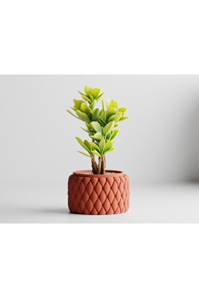 LayerCrew Ghiveci decorativ Tilani 10.5 cm 6.1 cm 10.5 cm Muted Red