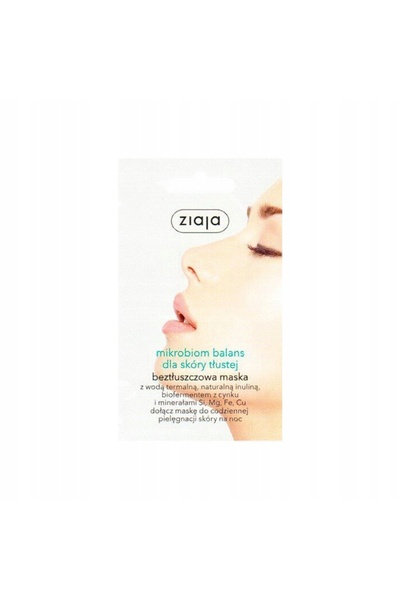 Ziaja Mască de față pentru ten gras, echilibru microbiotic, 7 ml / 5147