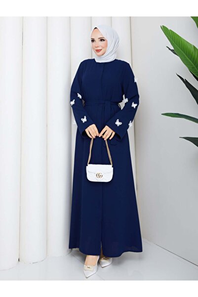 moda periy SUNA ELBİSE LACİVERT