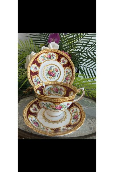 Genel Markalar Royal Albert Lady Hamilton Çay Fincan Trio
