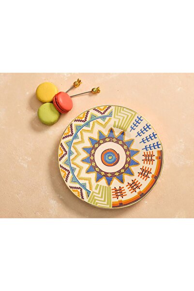 Porland Ruanda duz tabak 21cm - 6'lı