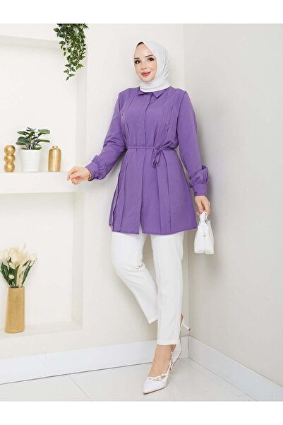 moda periy ASYA TUNİK LİLA
