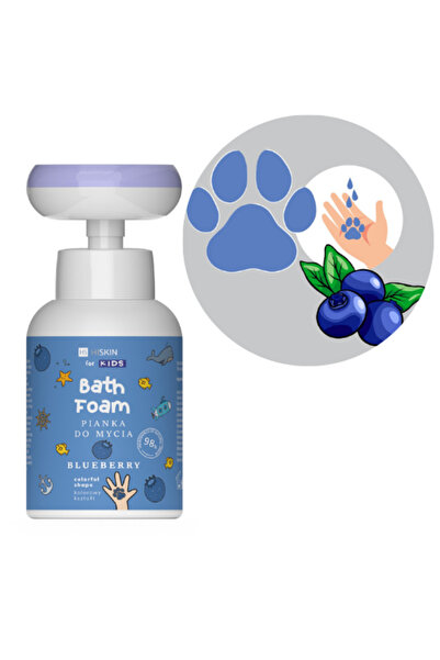 HiSkin HS Spumă de baie corporală cu afine 300ML