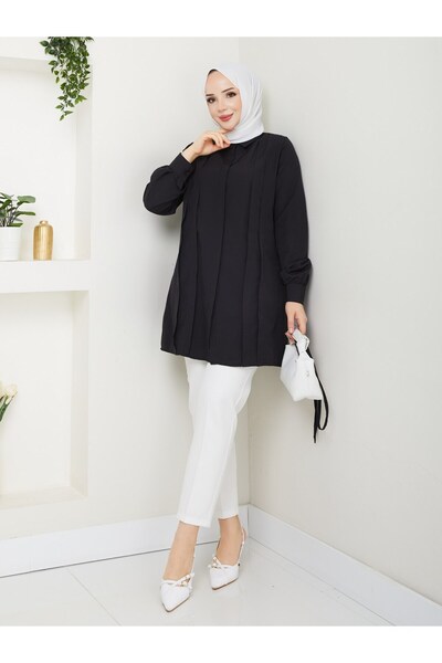 moda periy ASYA TUNİK SİYAH