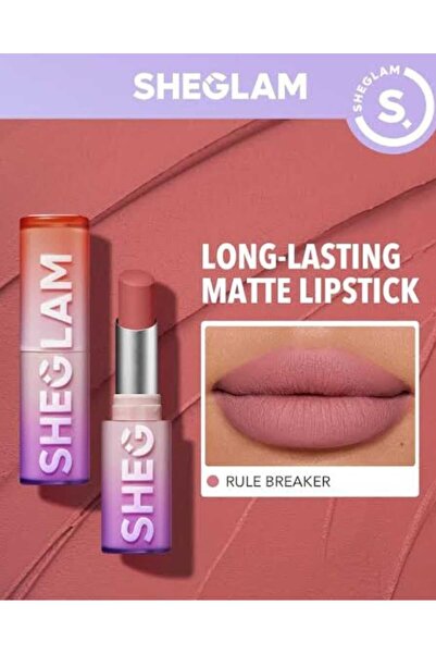 SHEGLAM Dynamatte boom long-lastıng matte lıpstıck Rule Breaker