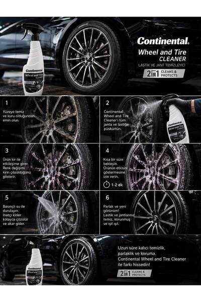 Continental Wheel And Tire Cleaner Lastik ve Jant Temizleyici