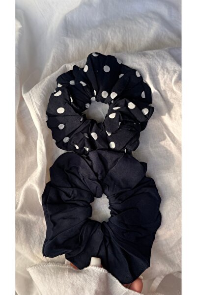 YOYYO Elastic Hair Clips 2-Pack Women's Hair Clips Polka Dot, Plain Pinterest...