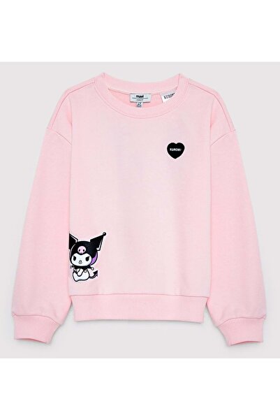 Mavi M7S10199 Kuromi Printed Girls' Sweatshirt Pudra