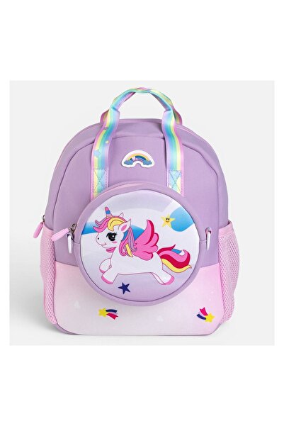 OEM Rucsac preșcolar copii, model unicorn, neopren, violet – pregătit pentru ...