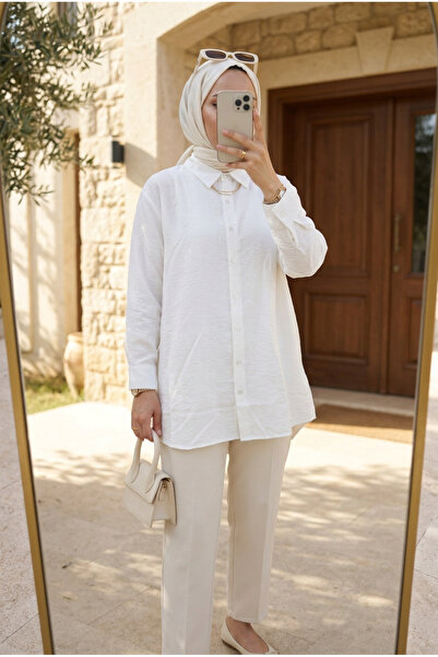 Kirazca Butik Women's Loose Fit Hijab Shirt Tunic