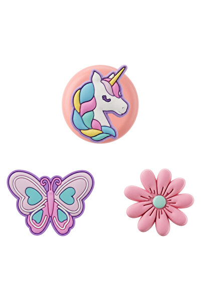 OEM Husa Butterfly pentru Apple AirTag, Set 3 bucati, Multicolor