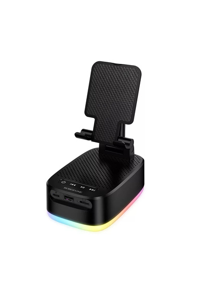 Borofone Ηχείο Bluetooth 3 σε 1 Marea (BR200) Βάση Τηλεφώνου + Power Bank, 5W...
