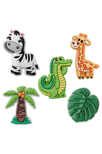 OEM Sticker 3D Jungle pentru Husa Telefon / Tableta, Set 5 bucati, Multicolor