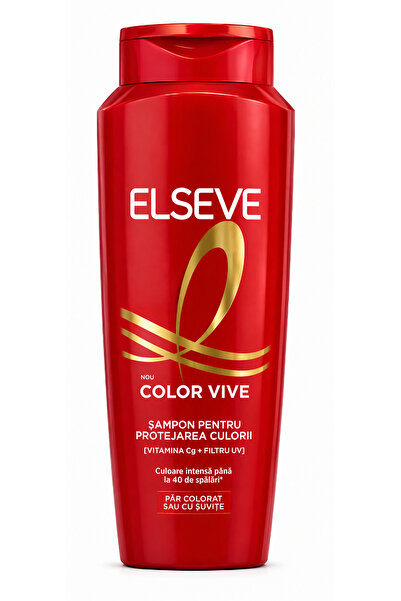 ELSEVE Sampon Color Vive Șampon pentru Păr Vopsit sau cu Șuvițe, Vitamina Cg ...