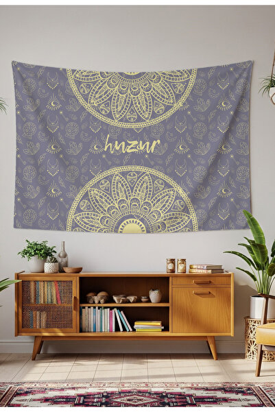 GREENDECOR Bohemian Mandala and Mystical Symbols Patterned Tarot Themed Wall ...