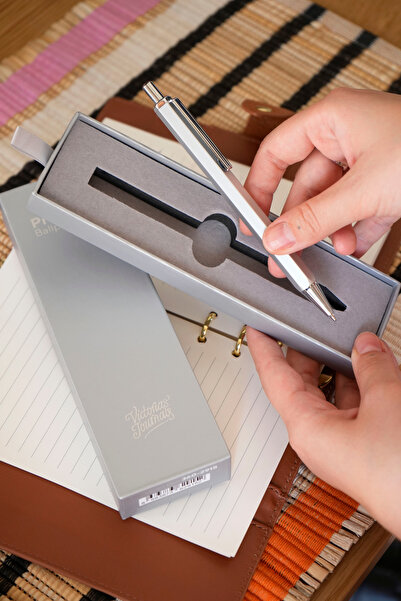 Victoria's Journals Premium Ballpoint Pen – Metal Body, Blue Ink, Special Gif...