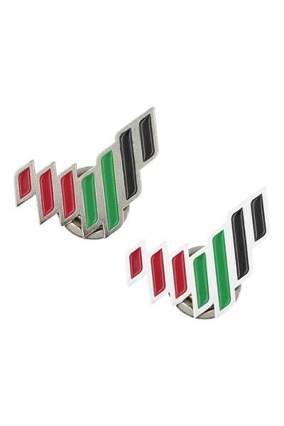 Generic UAE National Brand Metal Badge – Custom Printed