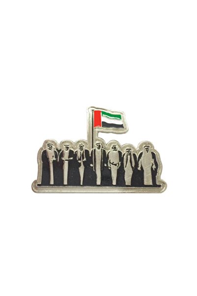 Generic UAE Metal Badge with Magnet – Custom Printed National Day Design