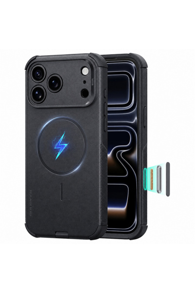ESR MagSafe Case for Apple iPhone 18 Pro / 17 Pro, ESR, Cyber, Black