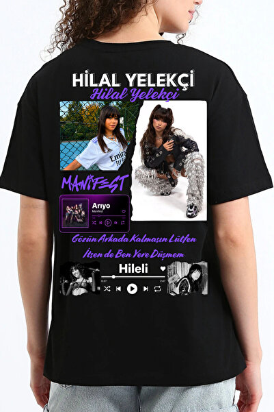 shidumanlar Manifest Hilal Yelekçi Unisex T-shirt Özel Tasarım Baskılı Oversi...