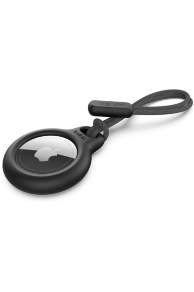 OEM Husa Belkin Strap pentru Apple AirTag, Neagra F8W974btBLK