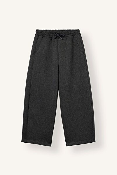 DeFacto Beli Lace-Up Pocketed Barrel Fit Sweatpants for Boys I3163A826Au