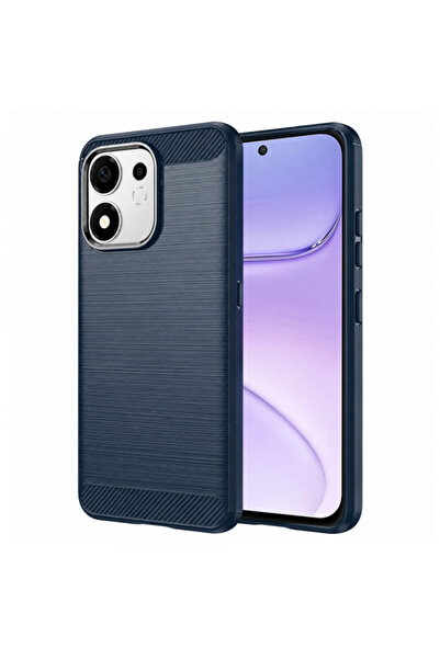 Techsuit Husa pentru Honor 600 Smart, Techsuit, Carbon, Albastra