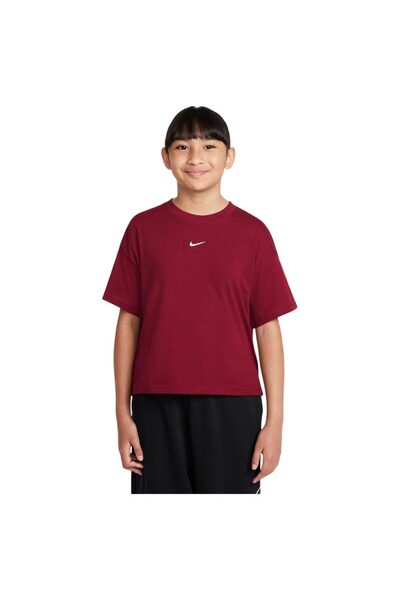 Nike Απαραίτητο Παιδικό Αθλητικό Κοντομάνικο Μπλουζάκι για Κορίτσια S / 8-10 ...