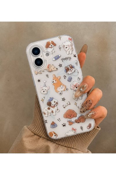 OLEA AKSESUAR غطاء حماية متوافق مع iPhone 17 (مطبوع من الداخل) مع جوانب شفافة...