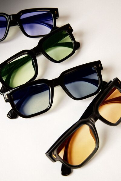 DeFacto Thick Frame Photochromic Women's Sunglasses I7209Axns