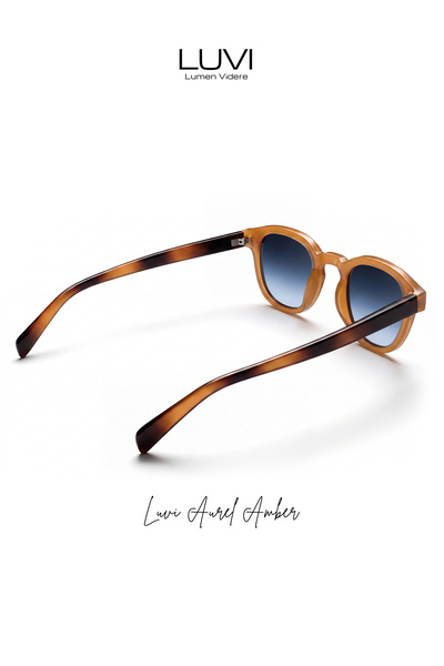 Lumen Videre Luvi Aurel Amber Uv400 Sunglasses – Choose Your Favorite Lens