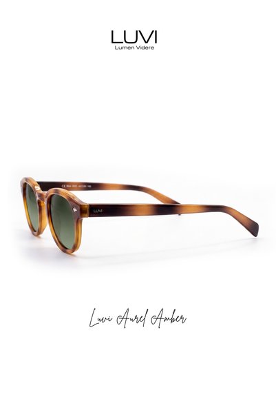 Lumen Videre Luvi Aurel Amber Uv400 Sunglasses – Choose Your Favorite Lens