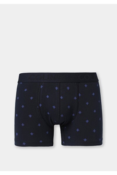 Colin's Standard Fit Printed Men's Navy Blue Boxer