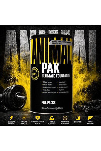 Animal Universal Pak Multivitamin Amino 44 Paket - ABD Versiyon