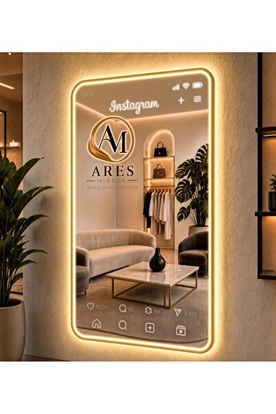 Kişiye özel instagram ayna