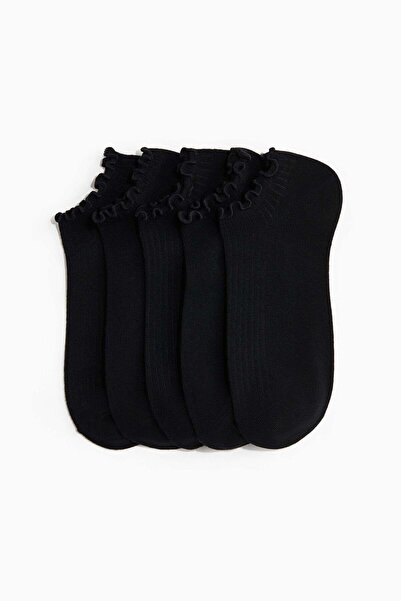 H&M 5-pack shaftless socks