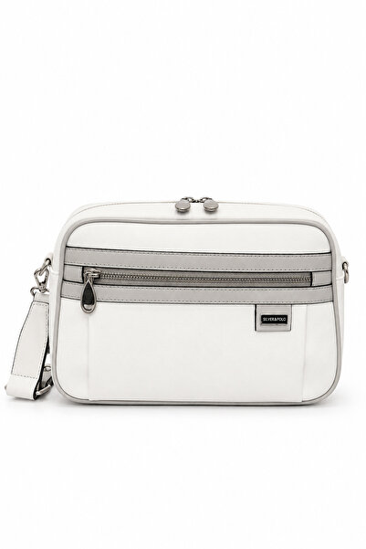 louisiana polo Cross Strap Women's Bag White.Grey 1280