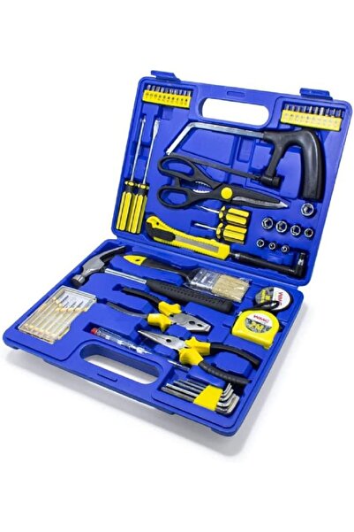 Genaric WMC TOOLS Multi-Use Tool Set for Home 54 Pcs Tool Kit in Blow Case Th...